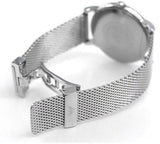 Buy Shop Emporio Armani Luigi Quartz Blue Dial Silver Mesh Bracelet Watch For Men - AR11230 USA Online
