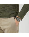 Buy Shop Emporio Armani Luigi Quartz Chronograph Black Dial Green Mesh Bracelet Watch For Men - AR11115 USA Online