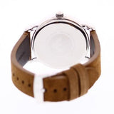 Buy Shop Emporio Armani Luigi Quartz Gray Dial Brown Leather Strap Watch For Men - AR11070 USA Online