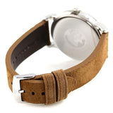 Buy Shop Emporio Armani Luigi Quartz Gray Dial Brown Leather Strap Watch For Men - AR11070 USA Online