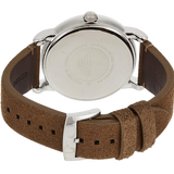 Buy Shop Emporio Armani Luigi Quartz Gray Dial Brown Leather Strap Watch For Men - AR11070 USA Online