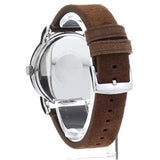 Buy Shop Emporio Armani Luigi Quartz Gray Dial Brown Leather Strap Watch For Men - AR11070 USA Online