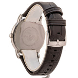 Buy Shop Emporio Armani Luigi Quartz Gray Dial Brown Leather Strap Watch For Men - AR1996 USA Online
