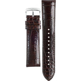 Buy Shop Emporio Armani Luigi Quartz Grey Dial Brown Leather Strap Watch For Men - AR11175 USA Online
