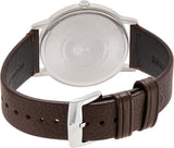Buy Shop Emporio Armani Luigi Quartz Grey Dial Brown Leather Strap Watch For Men - AR11175 USA Online
