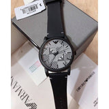 Buy Shop Emporio Armani Luigi Quartz White Dial Black Rubber Strap Watch For Men - AR11136 USA Online