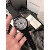 Buy Shop Emporio Armani Luigi Quartz White Dial Black Rubber Strap Watch For Men - AR11136 USA Online