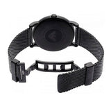 Buy Shop Emporio Armani Luigi White Dial Black Mesh Bracelet Watch For Men - AR11046 USA Online