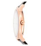 Buy Shop Emporio Armani Luigi White Dial Brown Leather Strap Watch For Men - AR2502 USA Online