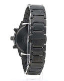 Buy Shop Emporio Armani Mario Chronograph Black Dial Black Steel Strap Watch For Men - AR11242 USA Online