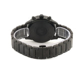 Buy Shop Emporio Armani Mario Chronograph Black Dial Black Steel Strap Watch For Men - AR11242 USA Online
