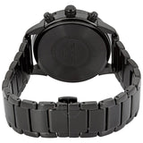 Buy Shop Emporio Armani Mario Chronograph Black Dial Black Steel Strap Watch For Men - AR11242 USA Online