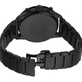 Buy Shop Emporio Armani Mario Chronograph Black Dial Black Steel Strap Watch For Men - AR11242 USA Online