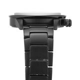 Buy Shop Emporio Armani Mario Chronograph Black Dial Black Steel Strap Watch For Men - AR11242 USA Online