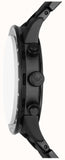 Buy Shop Emporio Armani Mario Chronograph Green Dial Black Steel Strap Watch For Men - AR11472 USA Online