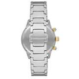 Buy Shop Emporio Armani Mario Chronograph Green Dial Silver Steel Strap Watch For Men - AR11454 USA Online