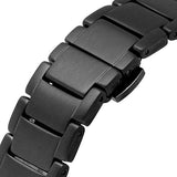 Buy Shop Emporio Armani Mario Chronograph White Dial Black Steel Strap Watch For Men - AR11471 USA Online