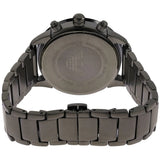 Buy Shop Emporio Armani Mario Chronograph White Dial Black Steel Strap Watch For Men - AR11471 USA Online