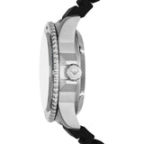 Buy Shop Emporio Armani Meccanico Automatic Black Dial Black Silicone Strap Watch For Men - AR60062 USA Online