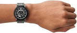 Buy Shop Emporio Armani Meccanico Automatic Black Dial Black Steel Strap Watch For Men - AR60010 USA Online