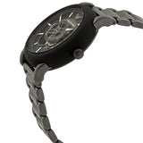 Buy Shop Emporio Armani Meccanico Automatic Black Dial Black Steel Strap Watch For Men - AR60010 USA Online