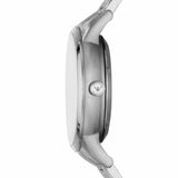 Buy Shop Emporio Armani Meccanico Automatic Black Dial Silver Steel Strap Watch For Men - AR60055 USA Online