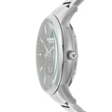 Buy Shop Emporio Armani Meccanico Automatic Black Dial Silver Steel Strap Watch For Men - AR60055 USA Online