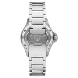 Buy Shop Emporio Armani Meccanico Automatic Blue Dial Silver Steel Strap Watch For Men - AR60059 USA Online