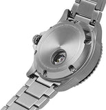 Buy Shop Emporio Armani Meccanico Automatic Blue Dial Silver Steel Strap Watch For Men - AR60059 USA Online