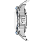 Buy Shop Emporio Armani Meccanico Automatic Blue Dial Silver Steel Strap Watch For Men - AR60059 USA Online