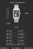Buy Shop Emporio Armani Meccanico Automatic Green Dial Silver Steel Strap Watch For Men - AR60067 USA Online