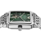 Buy Shop Emporio Armani Meccanico Automatic Green Dial Silver Steel Strap Watch For Men - AR60067 USA Online
