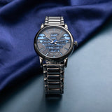 Buy Shop Emporio Armani Meccanico Automatic Grey Dial Grey Steel Strap Watch For Men - AR60029 USA Online