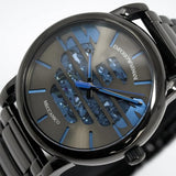 Buy Shop Emporio Armani Meccanico Automatic Grey Dial Grey Steel Strap Watch For Men - AR60029 USA Online