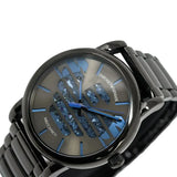 Buy Shop Emporio Armani Meccanico Automatic Grey Dial Grey Steel Strap Watch For Men - AR60029 USA Online