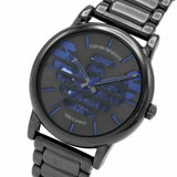 Buy Shop Emporio Armani Meccanico Automatic Grey Dial Grey Steel Strap Watch For Men - AR60029 USA Online