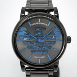 Buy Shop Emporio Armani Meccanico Automatic Grey Dial Grey Steel Strap Watch For Men - AR60029 USA Online