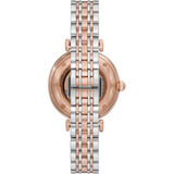 Buy Shop Emporio Armani Meccanico Automatic Mother of Pearl Dial Two Tone Steel Strap Watch For Women - AR60049 USA Online