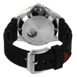 Buy Shop Emporio Armani Meccanico Automatic Red Dial Black Silicon Strap Watch For Men - AR60070 USA Online