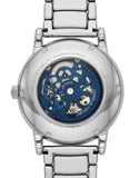 Buy Shop Emporio Armani Meccanico Automatic Silver Dial Silver Steel Strap Watch for Men - AR60006 USA Online