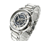 Buy Shop Emporio Armani Meccanico Automatic Silver Dial Silver Steel Strap Watch for Men - AR60006 USA Online