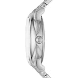 Buy Shop Emporio Armani Meccanico Automatic Silver Dial Silver Steel Strap Watch for Men - AR60006 USA Online