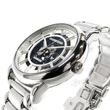 Buy Shop Emporio Armani Meccanico Automatic Silver Dial Silver Steel Strap Watch for Men - AR60006 USA Online