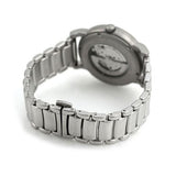 Buy Shop Emporio Armani Meccanico Automatic Skeleton Black Dial Silver Steel Strap Watch For Men - AR60021 USA Online