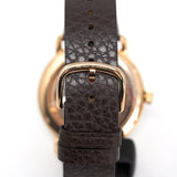 Buy Shop Emporio Armani Meccanico Automatic White Dial Brown Leather Strap Watch For Men - AR60027 USA Online