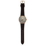 Buy Shop Emporio Armani Meccanico Automatic White Dial Brown Leather Strap Watch For Men - AR60027 USA Online