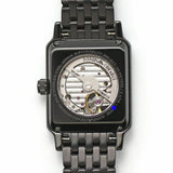 Buy Shop Emporio Armani Meccanico Black Dial Black Steel Strap Watch For Men - AR60058 USA Online