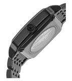 Buy Shop Emporio Armani Meccanico Black Dial Black Steel Strap Watch For Men - AR60058 USA Online