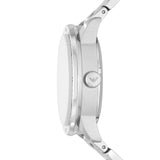 Buy Shop Emporio Armani Meccanico Chronograph Automatic Green Dial Silver Steel Strap Watch For Men - AR60053 USA Online