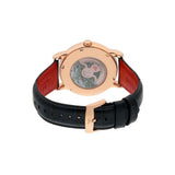 Buy Shop Emporio Armani Meccanico Silver Dial Blue Leather Strap Watch For Men - AR60009 USA Online